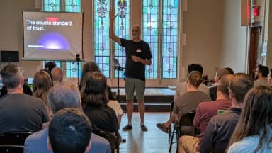 Ken Richard speaking at CPOSC